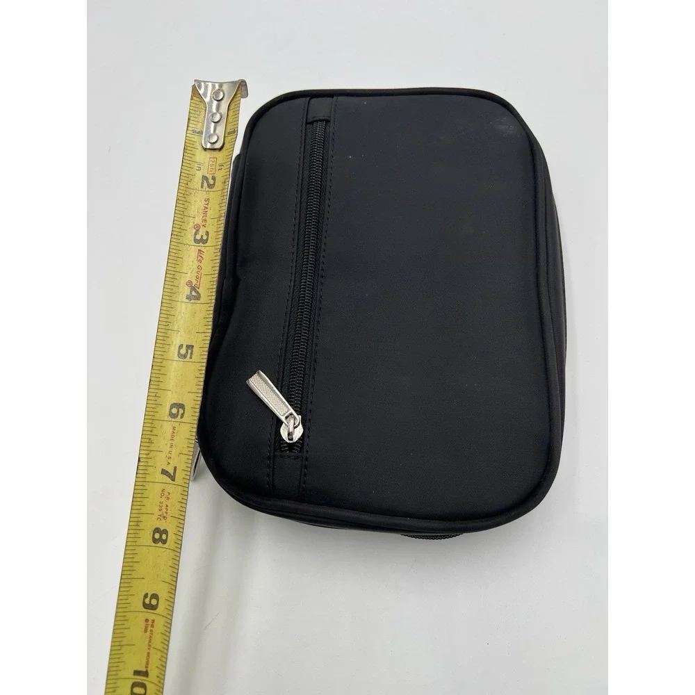 Lily & Drew Travel Jewelry Storage Organizer / Carrying Case, Black, Pre-Owned